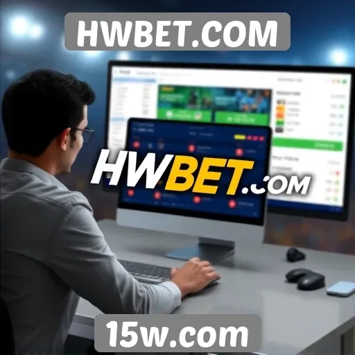 Avaliação da interface do usuário do site HWBET